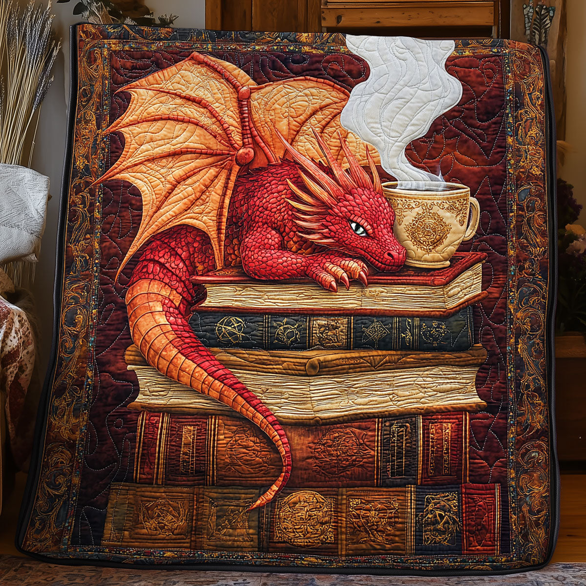 Book Dragon WX0805004CL Quilt