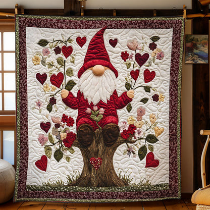 Gnome's Love Tree WN2512015CL Quilt