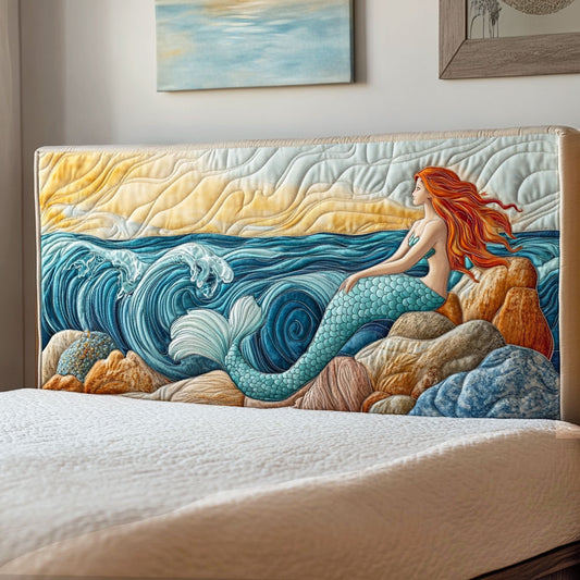 Ocean Siren CP0301002CL Quilted Headboard Slipcover