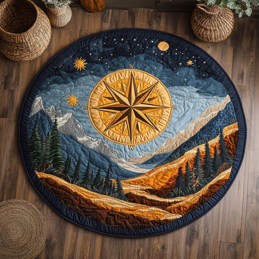 Wilderness Explorer WY0107062CL Quilted Round Mat