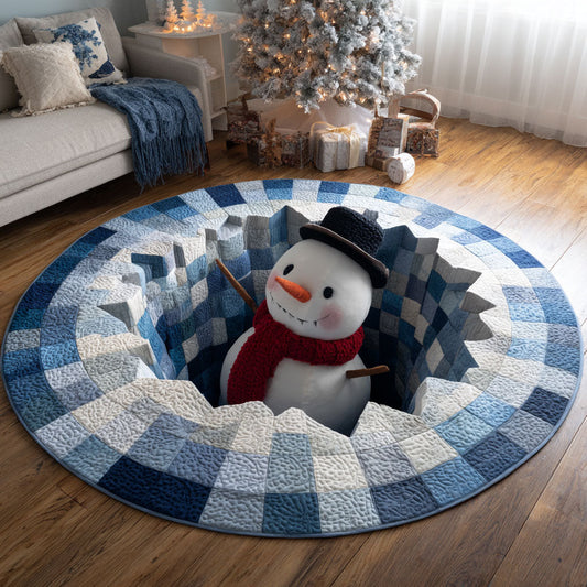 Frost Wonder CP1111022CL Quilted Round Mat