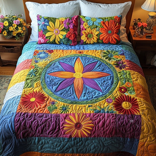 Bright Flowers XR2909003CL Duvet Cover Set