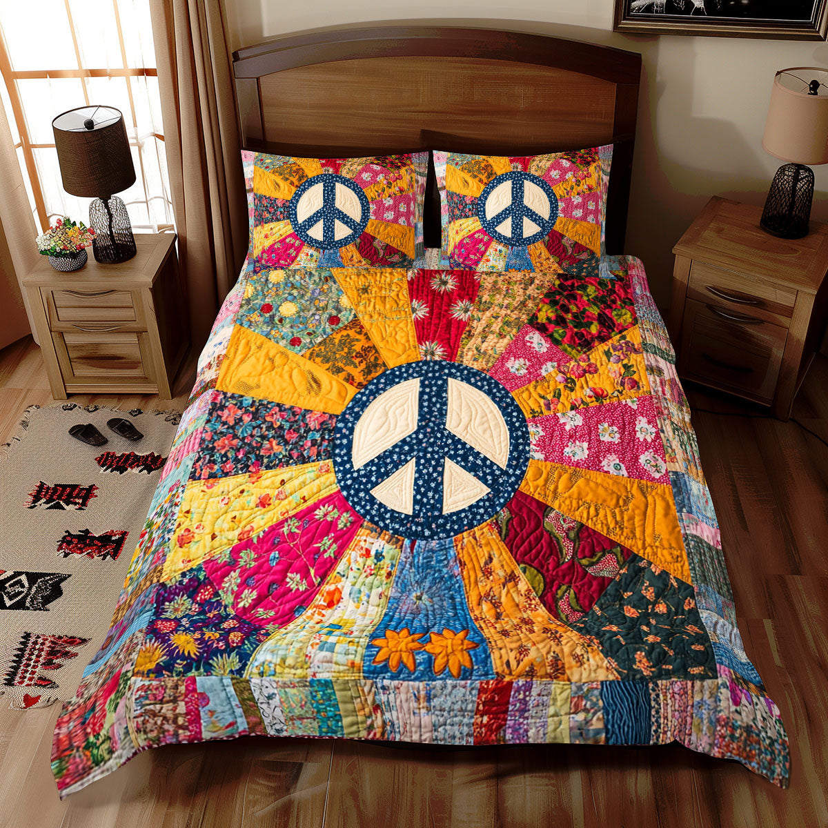 Radiant Peace WJ2112047CL Duvet Cover Set