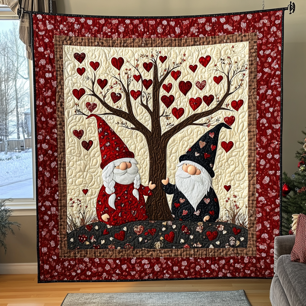 Heartland Gnomes YR1401021CL Quilt