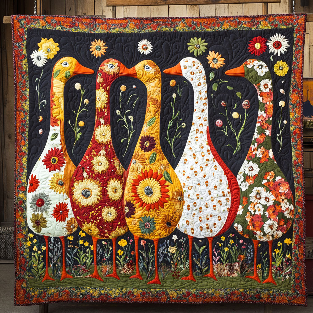 Whimsical Duck CW2907063CL Quilt