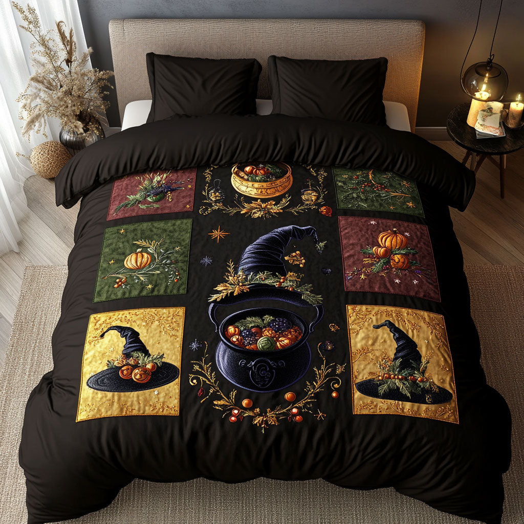 Merry Witch Cauldron WN1408065CL Duvet Cover Set