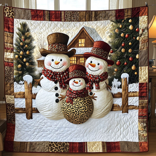 Leopard Love Christmas LT1411011CL Quilt