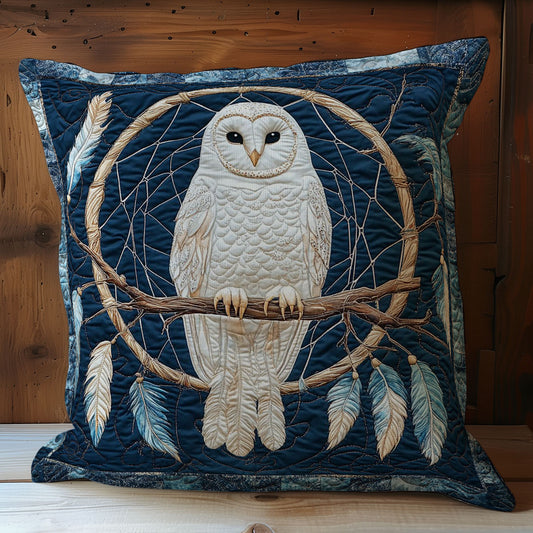 Owl In Dreamcatcher WY1102132CL Quilt Pillow Case