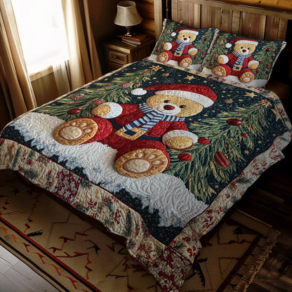 Christmas Bear WJ2111033CL Duvet Cover Set