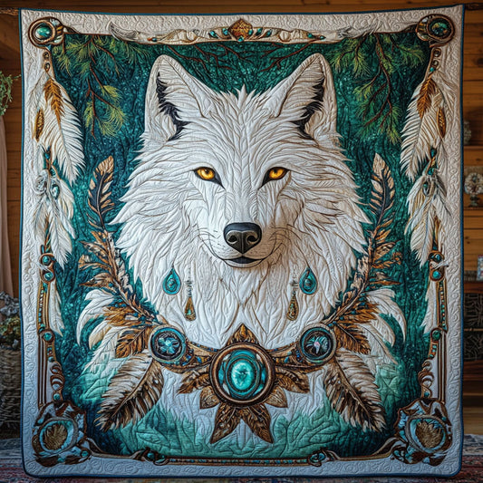 Warrior Wolf WY1706047CL Quilt