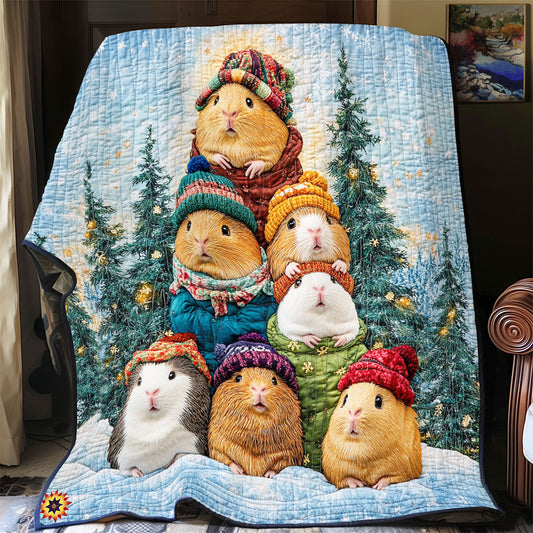 Guinea Pigs In Winter WY2512012CL Quilt