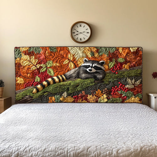 Sleeping Racoon QA3112013CL Quilted Headboard Slipcover