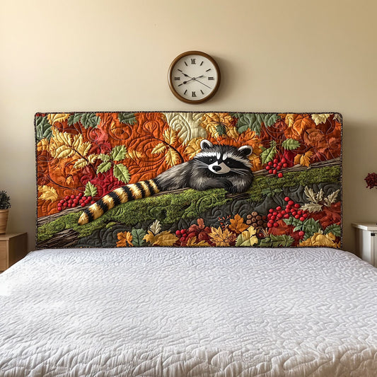 Sleeping Racoon QA3112013CL Quilted Headboard Slipcover