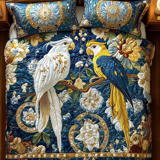 Royal Garden Of Parrot WY2001027CL Duvet Cover Set