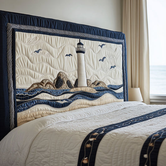 Coastal Beacon CP1612001CL Quilted Headboard Slipcover