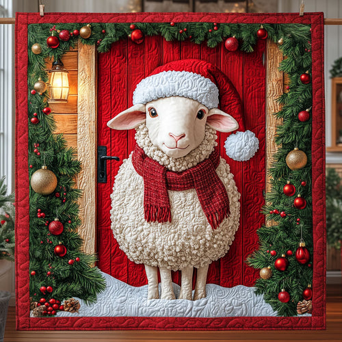 Lamb's Holly Welcome LT1711014CL Quilt