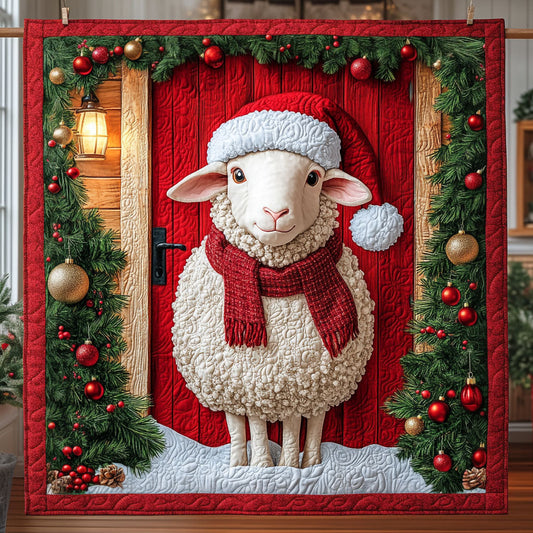 Lamb's Holly Welcome LT1711014CL Quilt