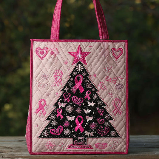 Christmas Tree Light Of Hope WN0410023CL Quilted Tote Bag