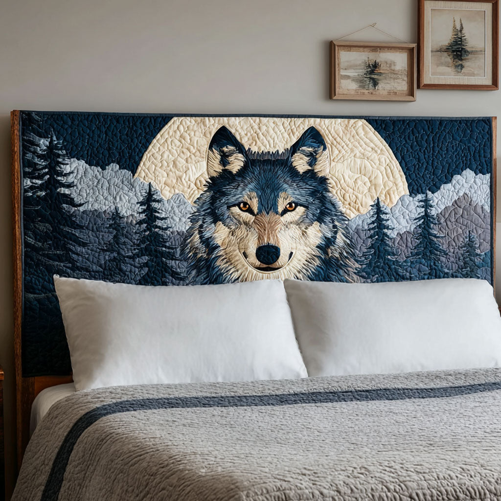 Northern Wolf Reverie CP2612062CL Quilted Headboard Slipcover