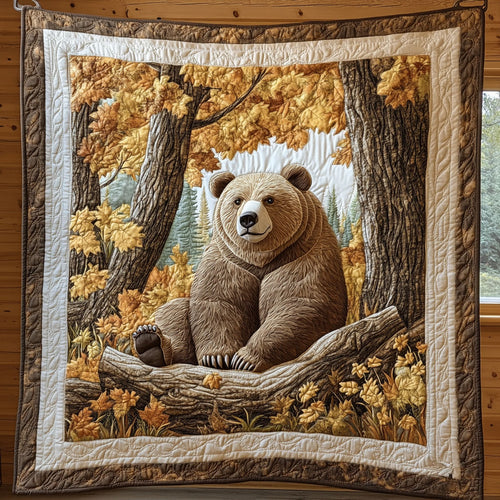 Autumn Bear CW1107009CL Quilt