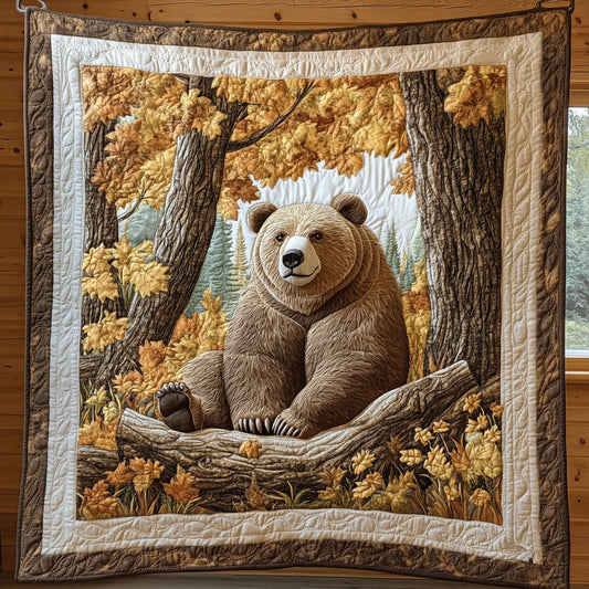 Autumn Bear CW1107009CL Quilt