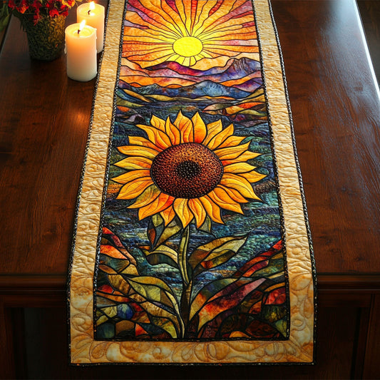 Sun Kissed Comforter CM2605020CL Quilted Table Runner