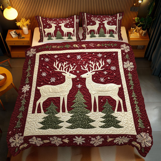 Christmas Reindeer WJ2211034CL Duvet Cover Set