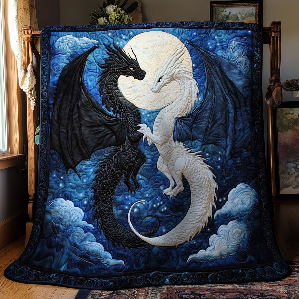Lunar Dragon Dance WN1703025CL Quilt
