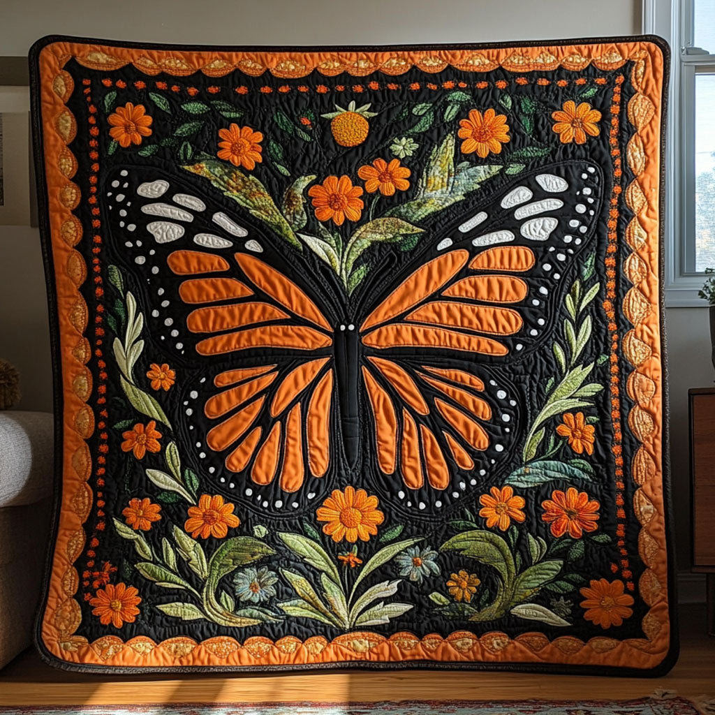 Crowned In Orange WJ0909010CL Quilt