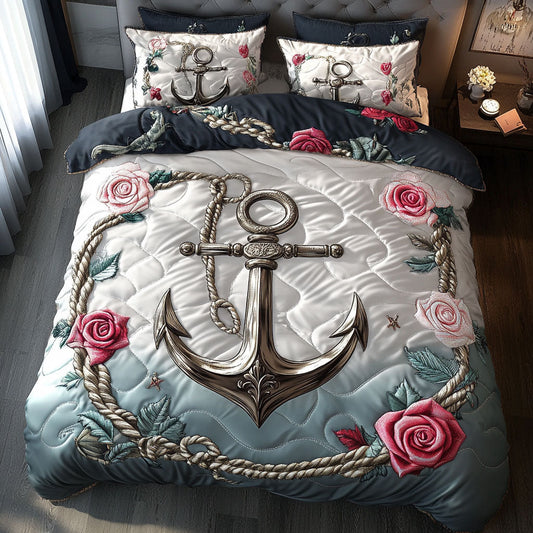 Rose Anchor WN2308082CL Duvet Cover Set