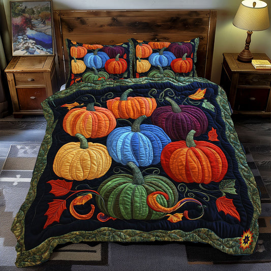 Rainbow Pumpkin WY2712128CL Duvet Cover Set