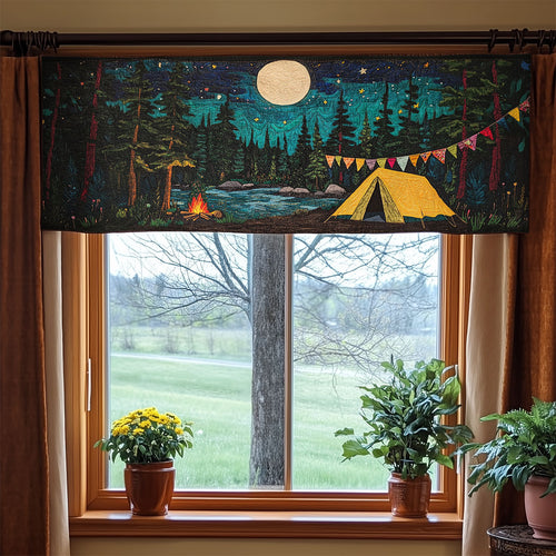 Camping Forest WX0905009CL Quilted Valance