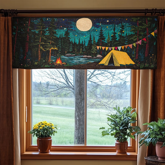 Camping Forest WX0905009CL Quilted Valance