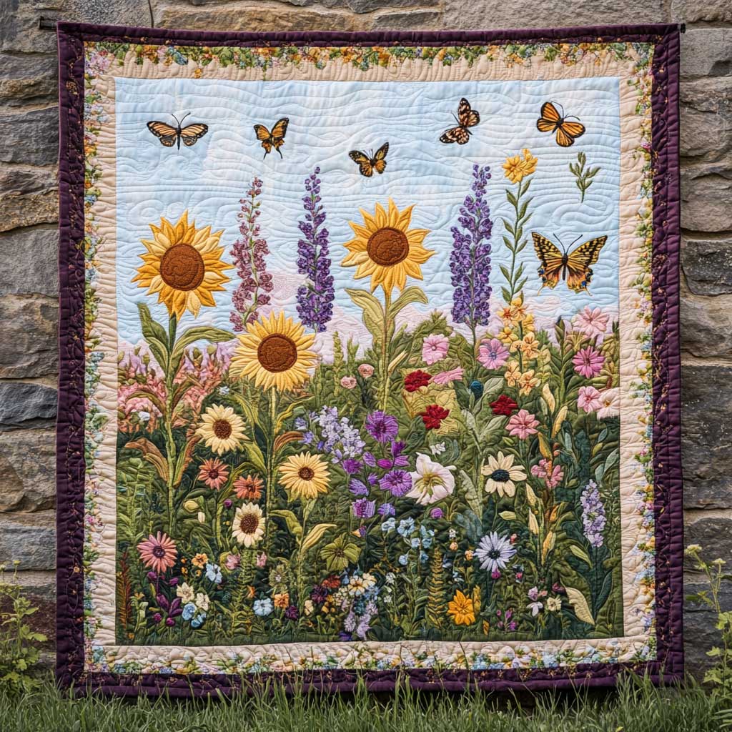 Sunflower Garden CQ2205046CL Quilt