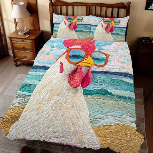 Funny Chicken WX1112073CL Duvet Cover Set