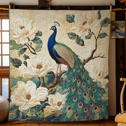 Enchanted Peacock WN2203034CL Quilt