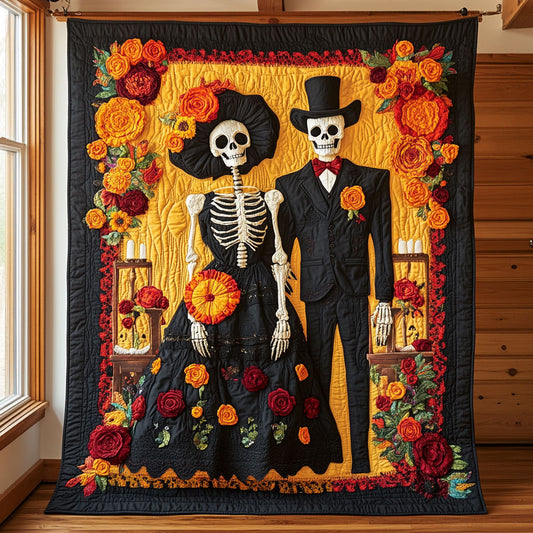 Marigold Lovers CP2608041CL Quilt