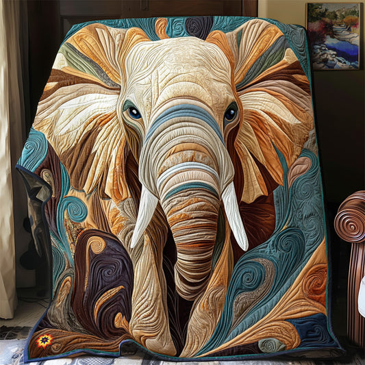 Midnight Elephant YR2712031CL Quilt