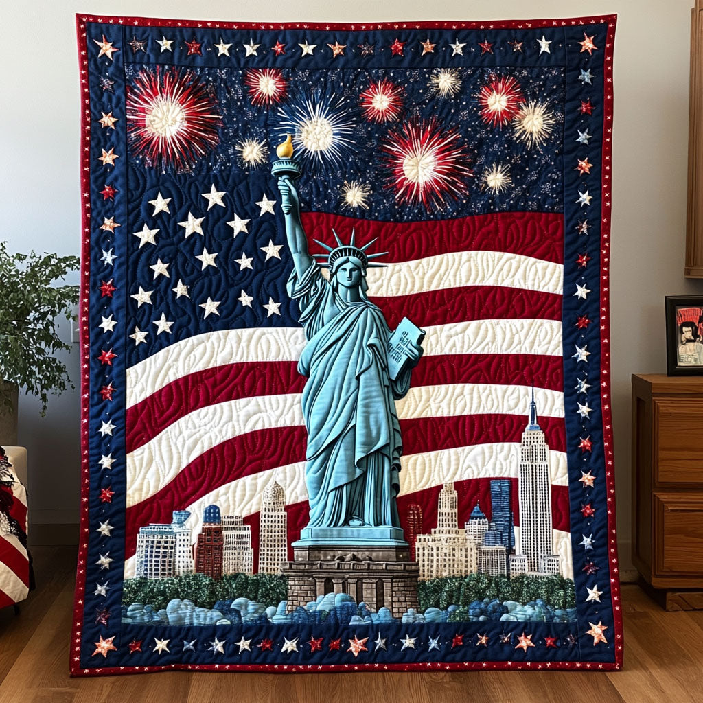 Stars Of Liberty WJ0906012CL Quilt