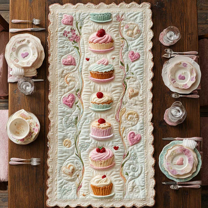 Delicious Pastries CQ0805019CL Quilted Table Runner