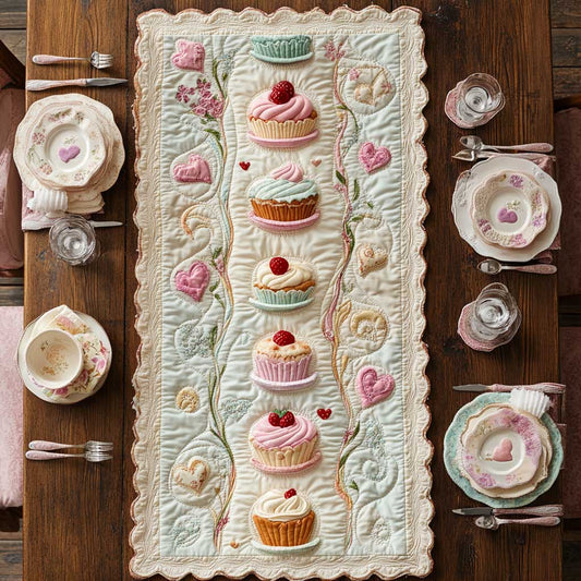 Delicious Pastries CQ0805019CL Quilted Table Runner
