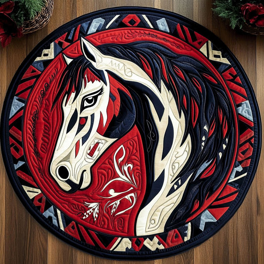 Shadow Rider CM3105007CL Quilted Round Mat