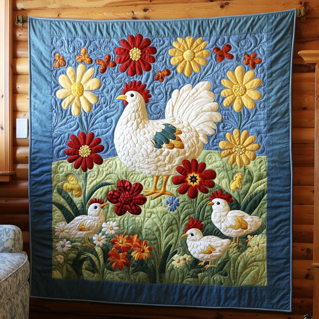 Chicken WJ1112007CL Quilt