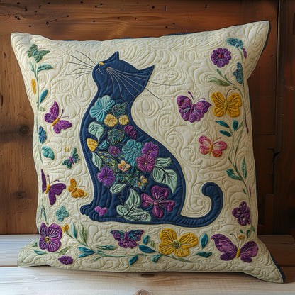 Flower Cat WY1102030CL Quilt Pillow Case