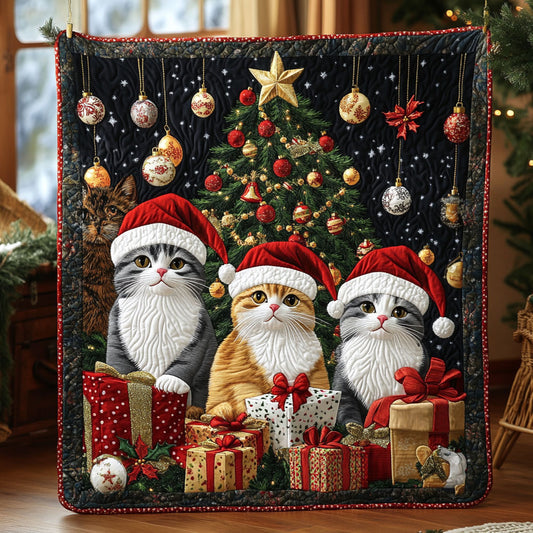 Christmas Cat WN2609011CL Quilt