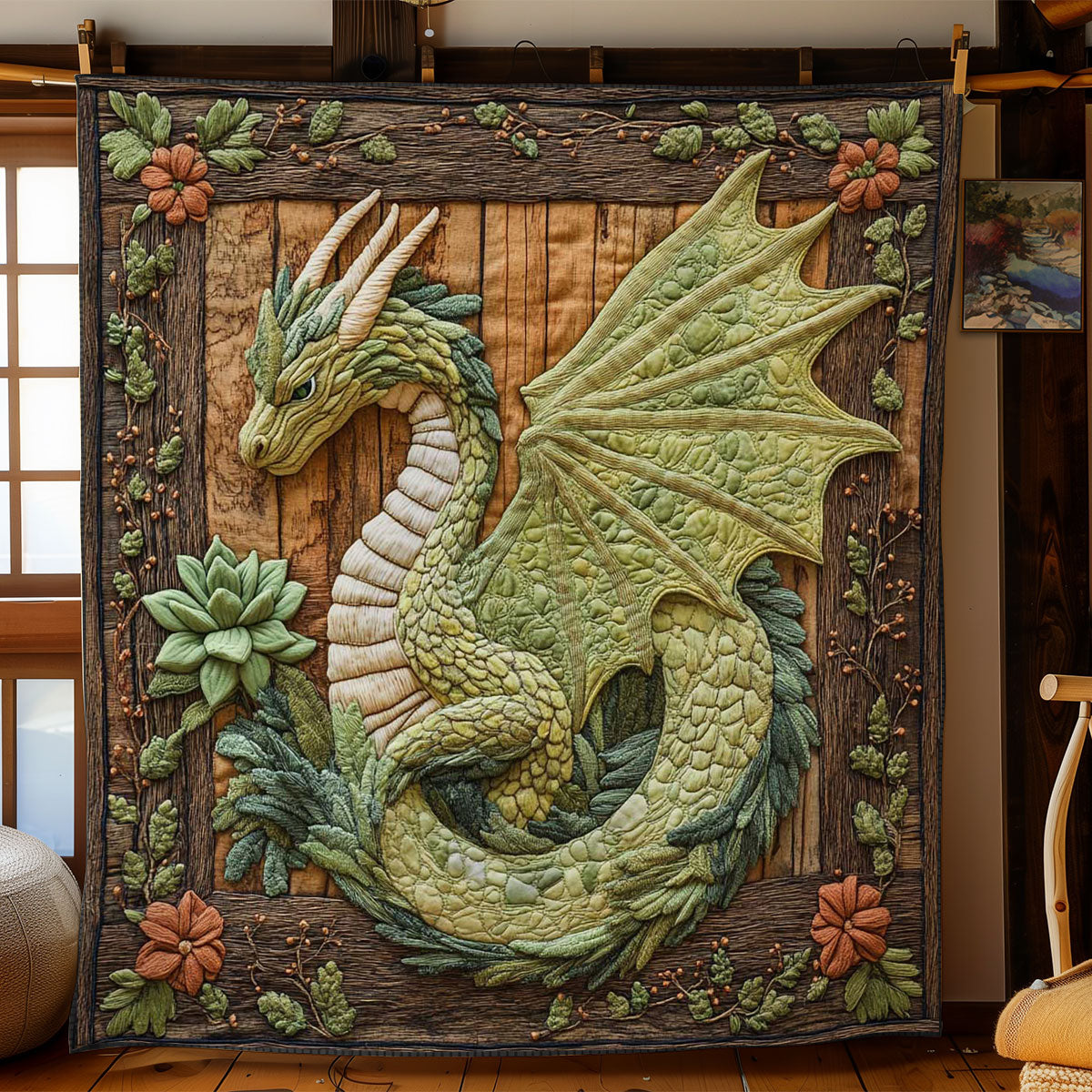 Forest Dragon WN0505012CL Quilt
