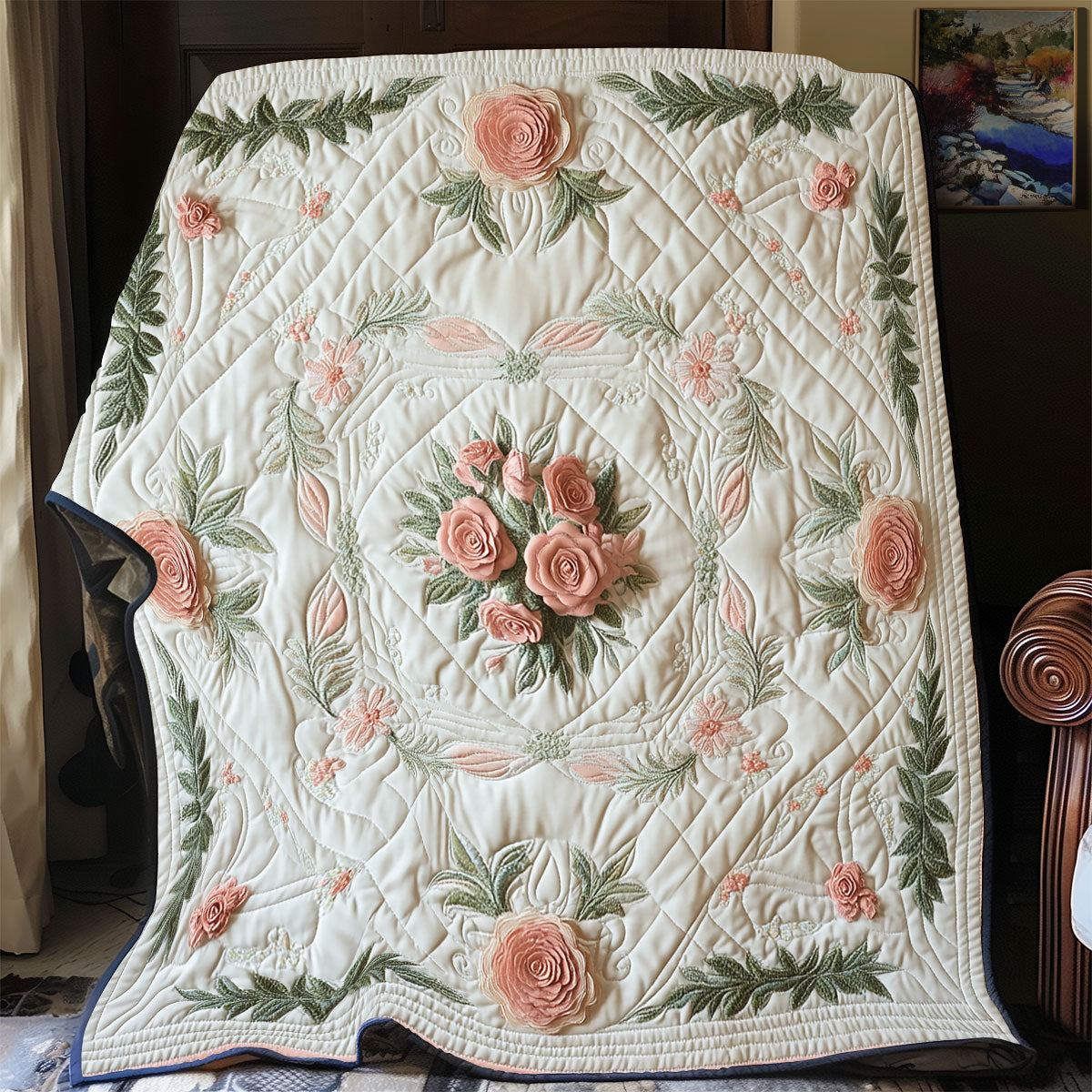 Flowers In Bloom CQ1606011CL Quilt