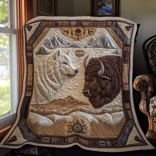 Wolf & Bison CP3006011CL Quilt