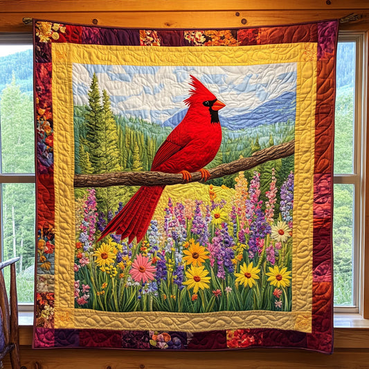 Cardinal Garden CW2108035CL Quilt