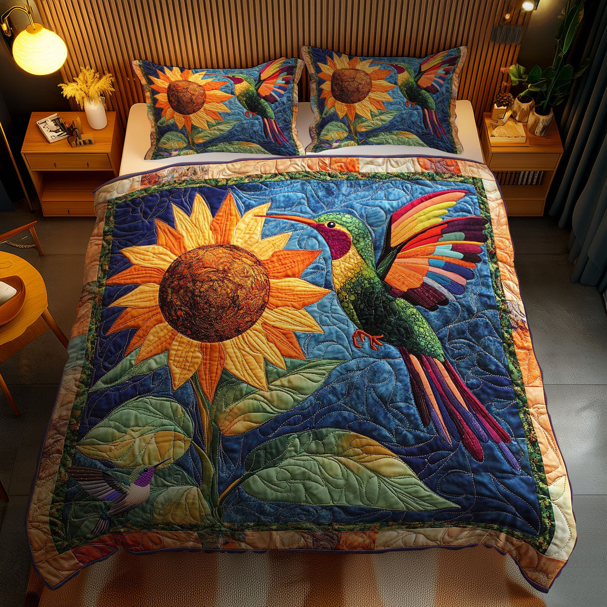 Tropical Hummingbird WN2412053CL Duvet Cover Set